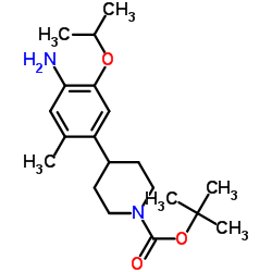 Suministro 4- (4-amino-5-isopropoxi-2-metilfenil) piperidina-1-carboxilato de terc-butilo CAS:1032903-63-1
