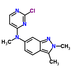Suministro N- (2-cloropirimidin-4-il) -N, 2,3-trimetil-2H-indazol-6-amina CAS:444731-75-3