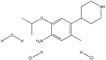 Suministro Hidrato de diclorhidrato de 2-isopropoxi-5-metil-4- (piperidin-4-il) anilina CAS:1802250-63-0