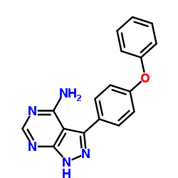 Suministro 3- (4-fenoxifenil) -1H-pirazolo [3,4-d] pirimidin-4-amina CAS:330786-24-8