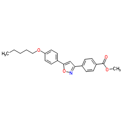 Suministro 4- [5- (4-pentoxifenil) -1,2-oxazol-3-il] benzoato de metilo CAS:179162-64-2