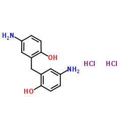 Suministro Dihidrocloruro de 4-amino-2 - [(5-amino-2-hidroxifenil) metil] fenol CAS:27311-52-0