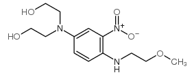 Suministro 2- [N- (2-hidroxietil) -4- (2-metoxietilamino) -3-nitroanilino] etanol CAS:23920-15-2
