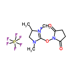 Suministro Hexafluorofosfato de 2- (2,5-dioxopirrolidin-1-iloxi) -1,3-dimetil-3,4,5,6-tetrahidropirimidin-1-io CAS:443305-33-7
