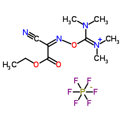 Suministro Hexafluorofosfato de 6-ciano-N, N, 2-trimetil-7-oxo-4,8-dioxa-2,5-diazadec-5-en-3-aminio CAS:333717-40-1