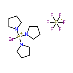Suministro Hexafluorofosfato de fosfonio bromotri (1-pirrolidinil) CAS:132705-51-2