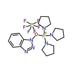 Suministro Hexafluorofosfato de benzotriazol-1-il-oxitripirrolidinofosfonio CAS:128625-52-5
