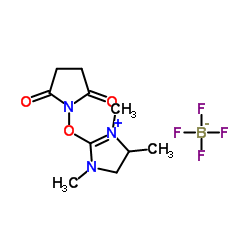 Suministro 1 - [(1,3,4-trimetil-4,5-dihidroimidazol-1-ium-2-il) oxi] pirrolidina-2,5-diona, tetrafluoroborato CAS:443305-34-8