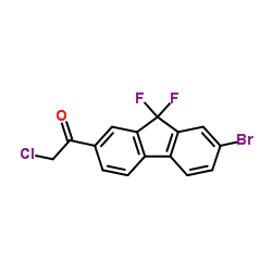 Suministro 1- (7-broMo-9,9-difluoro-9H-fluoren-2-il) -2-cloro-etanona CAS:1378387-81-5