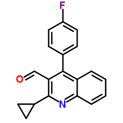 Suministro 2-ciclopropil-4- (4-fluorofenil) quinolin-3-carbaldehído CAS:121660-37-5