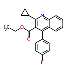 Suministro Etil 2-ciclopropil-4- (4-fluorofenil) quinolin-3-carboxilato de metilo CAS:148516-11-4