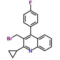 Suministro 3- (Bromometil) -2-ciclopropil-4- (4-fluorofenil) quinolina CAS:154057-56-4