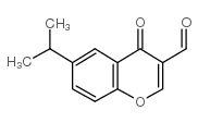 Suministro 3-formil-6-isopropilcromona CAS:49619-58-1