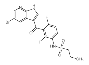 Suministro N- (3- (5-Bromo-1H-pirrolo [2,3-b] piridina-3-carbonil) -2,4-difluorofenil) propano-1-sulfonamida CAS:918504-27-5