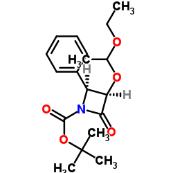 Suministro terc-butil (3R, 4S) -3- (1-etoxietoxi) -2-oxo-4-fenilazetidina-1-carboxilato CAS:201856-57-7