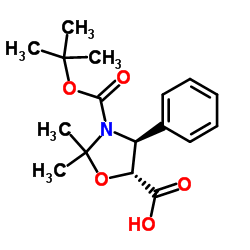 Suministro Ácido (4S, 5R) -3- (terc-butoxicarbonil) -2,2-dimetil-4-feniloxazolidina-5-carboxílico CAS:143527-70-2