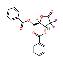 Suministro 2-desoxi-2,2-difluoro-D-eritro-pentafuranoso-1-ulosa-3,5-dibenzoato CAS:122111-01-7