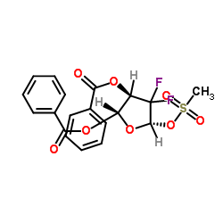 Suministro 2-desoxi-2,2-difluoro-D-eritro-pentofuranosa-3,5-dibenzoato-1-metanosulfonato CAS:122111-11-9