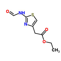 Suministro 2- (2-formamidotiazol-4-il) acetato de etilo CAS:64987-05-9