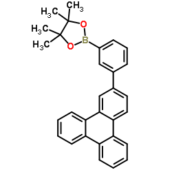 Suministro 4,4,5,5-tetrametil-2- (3- (trifenil-2-il) fenil) -1,3,2-dioxaborolano CAS:1115639-92-3