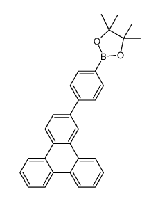 Suministro 4,4,5,5-tetrametil-2- (4- (trifenil-2-il) fenil) -1,3,2-dioxaborolano CAS:1158227-59-8