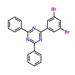 Suministro 2- (3,5-dibromofenil) -4,6-difenil-1,3,5-triazina CAS:1073062-59-5