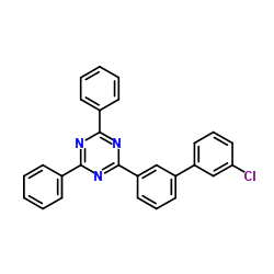 Suministro 2- (3'-cloro [1,1'-bifenil] -3-il) -4,6-difenil-1,3,5-triazina CAS:1443049-83-9