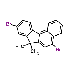 Suministro 5,9-dibromo-7,7-dimetil-7H-benzo [c] fluoreno CAS:1056884-35-5