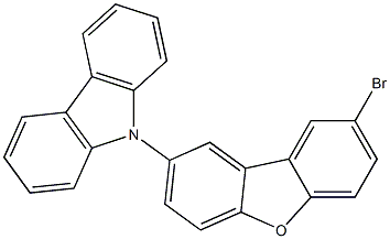 Suministro 9- (8-bromo-dibenzofuran-2-il) -9H-carbazol CAS:1100750-07-5