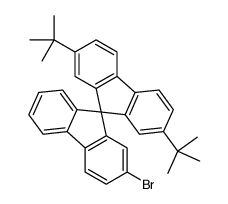 Suministro 2'-broMo-2,7-di-tert-butyl-9,9'-spirobi [fluoreno] CAS:393841-81-1