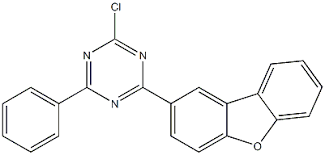 Suministro 2-cloro-4- (dibenzo [b, d] furan-2-il) -6-fenil-1,3,5-triazina CAS:1618107-00-8