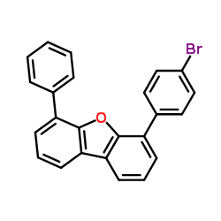 Suministro 4- (4-bromofenil) -6-fenildibenzo [b, d] furano CAS:1556069-46-5