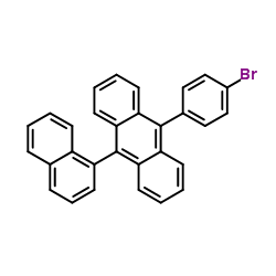Suministro 9- (4-broMofenil) -10- (naftalen-1-il) antraceno CAS:1160506-32-0