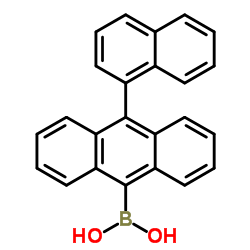 Suministro Ácido (10- (naftalen-1-il) antracen-9-il) borónico CAS:400607-46-7