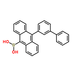 Suministro Ácido B- (10- [1,1'-bifenil] -3-il-9-antracenil) borónico CAS:1155911-88-8