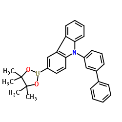 Suministro 9 - ([1,1'-bifenil] -3-il) -3- (4,4,5,5-tetrametil-1,3,2-dioxaborolan-2-il) -9H-carbazol CAS:1533406-38-0