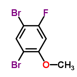 Suministro 1,5-dibromo-2-fluoro-4-metoxibenceno CAS:861928-16-7