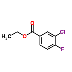 Suministro 3-cloro-4-fluorobenzoato de etilo CAS:137521-81-4
