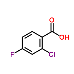 Suministro Ácido 2-cloro-4-fluorobenzoico CAS:2252-51-9