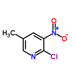 Suministro 2-cloro-5-metil-3-nitropiridina CAS:23056-40-8