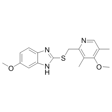 Suministro 6-metoxi-2 - [(4-metoxi-3,5-dimetilpiridin-2-il) metilsulfanil] -1H-bencimidazol CAS:73590-85-9