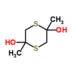 Suministro 2,5-dimetil-1,4-ditiano-2,5-diol CAS:55704-78-4