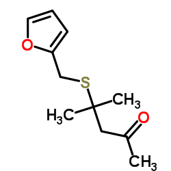 Suministro 4 - ((2-furilmetil) tio) -4-metilpentan-2-ona CAS:64835-96-7