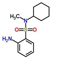 Suministro 2-amino-N-ciclohexil-N-metilbencenosulfonamida CAS:70693-59-3