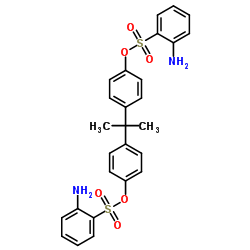 Suministro Ácido 2-aminobencenosulfónico (1-metiletilideno) di-4,1-fenileno éster CAS:68015-60-1