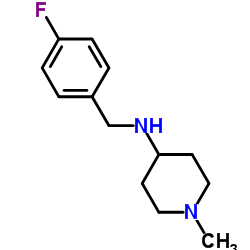 Suministro N - [(4-fluorofenil) metil] -1-metilpiperidin-4-amina CAS:359878-47-0
