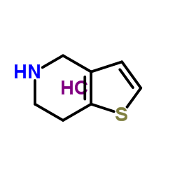 Suministro 4,5,6,7-tetrahidrotieno [3,2-c] piridina, hidrocloruro CAS:28783-41-7