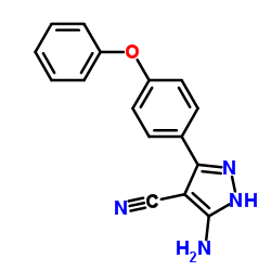 Suministro 3-amino-5- (4-fenoxifenil) -1H-pirazol-4-carbonitrilo CAS:330792-70-6