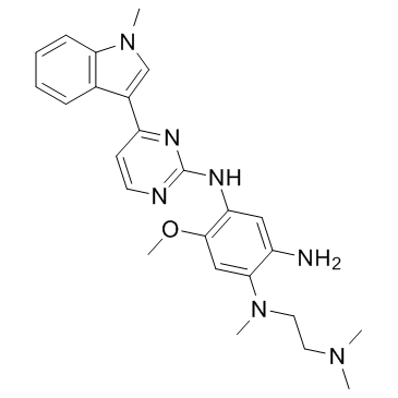 Suministro N1- (2- (dimetilamino) etil) -5-metoxi-N1-metil-N4- (4- (1-metil-1H-indol-3-il) pirimidin-2-il) benceno-1,2,4 -triamina CAS:1421372-66-8