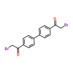 Suministro 2-bromo-1- [4- [4- (2-bromoacetil) fenil] fenil] etanona CAS:4072-67-7